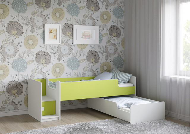 Детская выкатная кровать Легенда К302.41 в Лангепасе