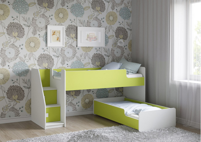 Детская выкатная кровать Легенда К402.41 в Лангепасе